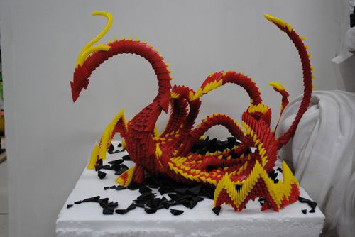 廈門大學(xué)漳州校區(qū)立體塑菱設(shè)計大賽作品-鳳